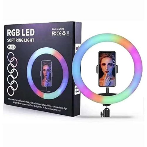 RING LIGTH  RGB LED 13Pouces + Trépieds