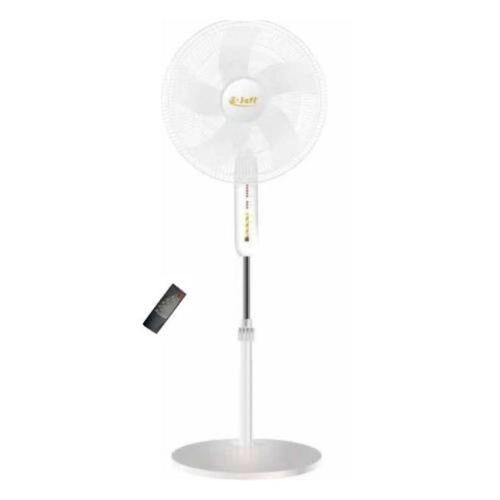 E-Jeff 1-Ventilateur Télécommande Silencieux,Blanc