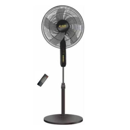 E-Jeff 1-Ventilateur Télécommande Silencieux,Noir