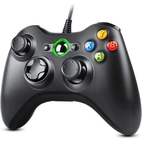 Manette filaire Compatible Xbox360 / PC Avec Double Vibration