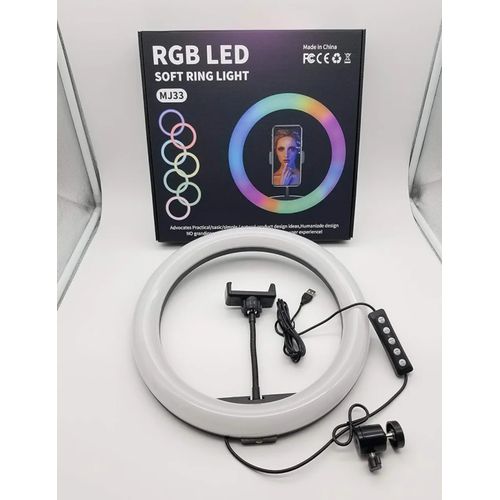 RING LIGTH  RGB LED 13Pouces + Trépieds