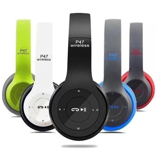 P47 Casque Sans Fil Bluetooth Pliable