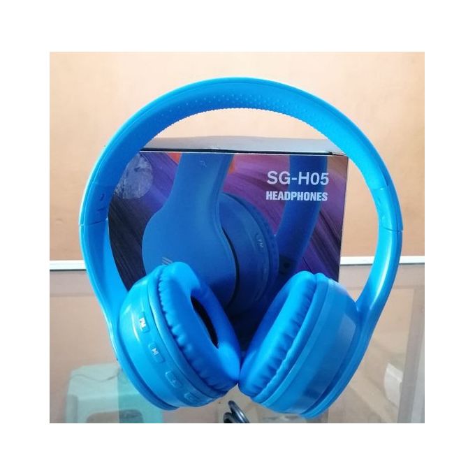 Casque Bluetooth Multi-Fonction SG-H05 Bleu