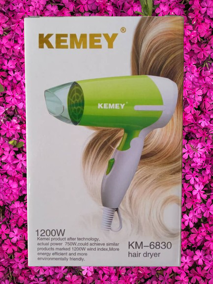 Kemey Sèche-Cheveux Professionnel Vert