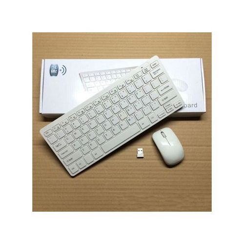 Mini Clavier Bluetooth + Souris Sans Fil