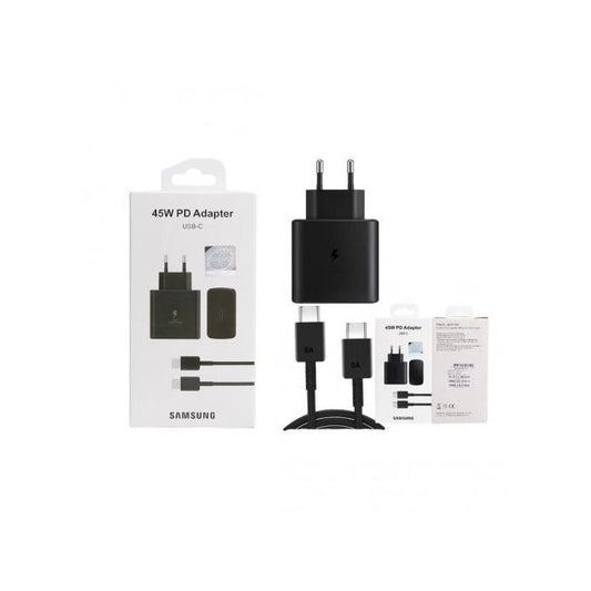 Samsung Chargeur SAMSUNG-TypeC-TypeC 45 W NOIR